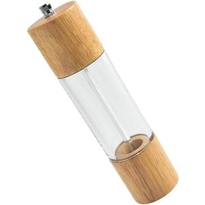 Happyyami Manual Pepper Grinder Acrylic Adjustable Coarseness Kitchen Supply for Cooking and Seasoning for Food Enthusiasts