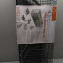 HOMESTEAD 2-Pack Live Animal Trap - Specialized for Raccoons, Opossums, Groundhogs, Skunks, Feral Cats, Squirrels - Heavy Duty Steel Traps, 1-Door, Green, Humane Catch & Release Animal Trap,89-302