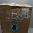 Graco EasyTurn 360 2-in-1 Rotating Convertible Car Seat, 360 Degree Rotating Infant to Toddler Rotating Car Seat, 2 Modes Rear and Forward Facing, Slim Design, Cyran, Manufactured date: 03/19/2026