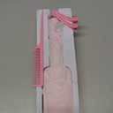 Curling Iron Hair Crimper Waver - CHIKYO 3 Barrel Rovy Wave Curling Iron, 1.25 Inch Ionic Beach Waves Curling Wand, Deep Waver Hair Curler Hot Tool with Ceramic for Women, Dual Voltage, Easy to Use (Pink)