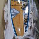 BoardworksTouring Stand-Up Paddleboard Bamboo/Blue/Light Blue, 12'6"