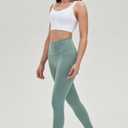 AMRIY Medium Support Sports Bra for Women Seamless Criss Cross Back Yoga Bra with Removable Padded Cups (White, M)