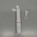 JISULIFE Handheld Fan with 4500 mAh Powerbank Max 37 Hours Runtime, Pocket Portable Battery Operated or USB Powered Folding Personal Fan, 3 Speeds, Gifts for Women Men Kids Gift for Festival-White