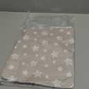 Bassinet Sheets Set 4 Pack for Baby Boy or Girl, Universal Fit for Oval, Hourglass and Rectangular Mattress, Grey (32"X17")