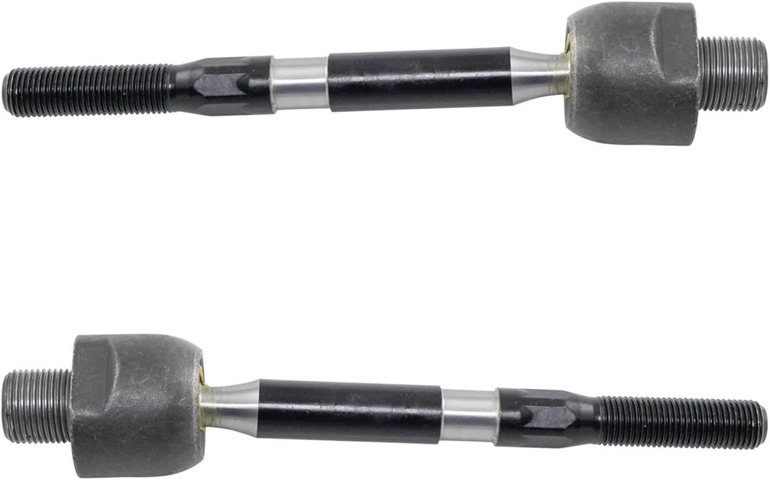 TRQ Inner Driver and Passenger Side Tie Rod Set 2 Piece Compatible with 2013-2017 Honda Accord L4 2.4L 2015-2020 Acura TLX L4 2.4L