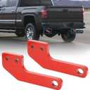 Rear Tow Hooks Compatible with 2024 2025 2026 Toyota Tacoma, Rear Recovery Points Kit, Recovery Points Hooks for Off Road Towing and Vehicle Recovery, Heavy Duty Carbon Steel, 2PC