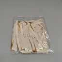 Glitinsel 24 Pcs Velvet Bows Christmas Tree Ornaments Vintage Double Faced Velvet Ribbon Bows for Tree Garland Wreath Indoor Outdoor Xmas(5 x 7 Inch, Width of 3/ 8", Cream)