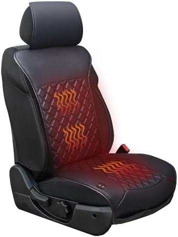 LUSRAIT Universal Seat Cushion, Comfortable Seat Cover with Full Back Support in Winter (X-Large)