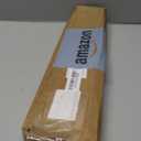 AIZESI Spring Tension Rods Adjustable Tension Curtain Rod Small Tension Rod No Drilling Expandable Spring Loaded Curtain Tension Rod(White,45" to 77"-1Pcs)