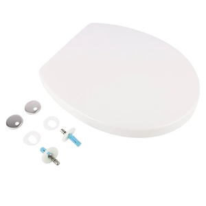 Contour 40129 6 Toilet Seat with Soft-Closing Comfort White