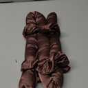 BLINKEEN Jumbo Heatless Hair Curler Set-Satin Heatless Curls Overnight, Jumbo Curling Rod Headband, No Heat Curlers To Sleep in (Brown)