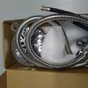 Shower Head with Handheld High Pressure-Full Body Coverage Powerful Rain Showerhead Extra 60" Long Hose and Adjustable Brass Joint Holder- The Perfect Detachable Heads for Bathroom Upgrade