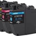 Brother High-Yield Color Printer Ink Cartridges LC3013 3-Pack for Work Smart Series - Professional Grade Ink for MFC-J491DW, J497DW, J690DW, J895DW - Up to 400 Pages per Cartridge