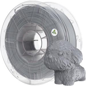 Creality Hyper PLA Filament 1.75mm, RFID 3D Printer Filament for High-Speed Printing up to 600mm/s, 0.03mm Accuracy, 1KG/Spool (2.2lbs), 3D Printing Filament for Most 3D Printers (Grey)