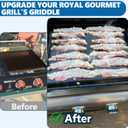 Portable Top Griddle for Royal Gourmet GD4002T, Cast Iron Griddle Plate, Royal Gourmet accessories, Outdoor BBQ Cooking Camping, Flat Top for Royal Gourmet 4-Burner Gas Grills