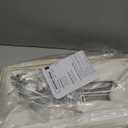 Rectangle Lamp Shades Set of 2, 16"L x 8"W x 10"H Large Beige Lampshades for Table Lamps Floor Lamps, Natural Linen Lamp Shade Replacement, Spider, Harp Holders Included, Easy Assembly Required