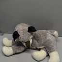 Shappy 5 Pieces Soft Wolf Stuffed Animal Family Set  16 Inch Large Mommy Plush with 4 Small Baby Plushies on Galentines Valentines Day Easter Birthday Exchange Gifts for Kids Boys Girls