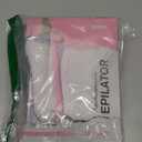 Epilator for Women, Smooth Glide Epilator Facial and Body Hair Remover with LED Light Rechargeable Hair Removal Device for Face, Bikini, Armpits, Arms, and Legs