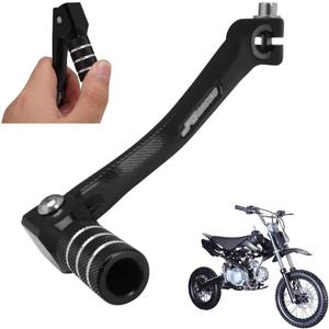 JFG RACING Motorcycle Folding Gear Shifter Shift Lever Pedal CNC Universal for CRF XR RM KX KLX TTR PW SSR Apollo TAO TAO SDG 50cc - 125cc Dirt Pit Bike Black