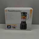 Toastmaster 5 Speed Blender with 48-oz Plastic Jar - Kitchen Blender with Stainless Steel Blades - For Fruit Smoothies & More - Multiple Speeds & Pour-Through Lid
