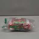 FLOE 12Pcs Christmas Gift Doll Bags with Drawstring, 5.5x7in 3D Christmas Goody Gift Bags Small Fabric Xmas Candy Bag, Burlap Treat Xmas Gifts Wrapping Bag Holiday Party Favors Decor Santa Sacks