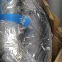 Portable Toddler Travel Bed  Foldable Soft Foam Floor Crib with Washable Cover, Built-in Safety Rails, No Assembly, Compact for Travel & Home Use, Grey