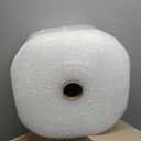 Amazon Basics Bubble Wrap for Moving, Packing, Shipping and Storage, Perforated Protective Cushioning for Fragile Items, 12-inch x 175-ft Long Roll, Small 3/16", Clear