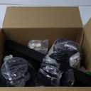 52 inch Ceiling Fan with Light, 6 Speeds Reversible Low Profile Ceiling Fan with Light and Remote/APP Control, 3 Color Temp+Dimmable RGB, 8 Blades, Flush Mount Quiet Ceiling Fans, Black