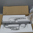 5 Head RGBW Halo Projector Floor Lamp, 4000K LED with Replaceable Color Filters, 71 Inch, 15W, Chrome, Sunset Projection Floor Lamp for Bedroom, Living Room, Game Room