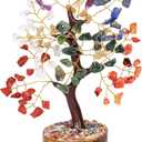 Seven Tree Of Life Crystal Tree, Crystals And Healing Stones, Birthday Gifts For Women, Healing Crystals And Stones Feng Shui Decor, Crystal Decor For Home Office, House Warming Gifts New Home