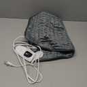 Deepsoon Heating Pad, Electric Heating Pads for Back, Neck, Abdomen, Moist Heating Pad for Shoulder, Knee, Arms, Legs,Dry/Moist Heat & Auto Shut Off, Christmas Gifts for Men and Women, Dark Gray, 24x12 Inch