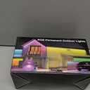 150Ft Permanent Outdoor Lights,Smart RGB Outdoor Lights with Remote APP Control, IP67 Waterproof Outside Light for House for Christmas, Halloween, Holiday, Party, Daily