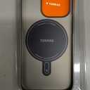 TORRAS Magnetic Slim Fit Designed for iPhone 15 Pro Case 2023, [Compatible with MagSafe] [Ultra Thin] Protective Matte Hard PC Cover Anti-Scratch Phone Case for iPhone 15 Pro, Moon Gray