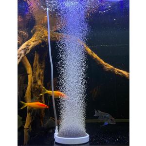 UPETTOOLS Boxtech Aquarium Air Stone Fish Tank Bubbler Small Nano Air Bubble Stone Super-High Dissolved Oxygen Diffuser Makes Super Tiny Bubbles 2 Inch