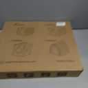 Apasiri Cat House Scratch-Resistant: Indoor Warm Enclosed Felt Bed Cave with Hanging Ball Toy, No-Tool Assembly Hideaway for Anxious Cats & Kittens, 13.4x13.4x9.85 Inch Interior (Beige1)