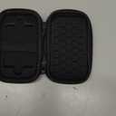 Case Compatible with Samsung T7/ T7 Touch Portable SSD 1TB 2TB 500GB USB 3.2 External Solid State Drive, Travel Carrying Storage Organizer Fits for USB Cables and More Accessories (Full Black)