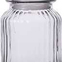 Clear Glass Storage Container spice Jars Canister,Vertical Storage Tank Sealed Tank Coffee Beans Preservation Dried Fruit Storage Tank Storage Tank(Color:Clear,Size:1350ml) ( Color : Clear , Size : 95