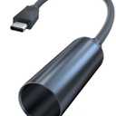 Starlink Mini USB C to DC Adapter 18CM, Waterproof Power Converter Cable, Compatible with 60W+ PD Power Bank/Charger Block, Replacement for Starlink Mini Power Cable