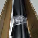 Gaahing Heavy Duty Garage Door Bottom Seal Strip with Pre-drilled Aluminum Track Retainer Base Kit, Universal Weather Stripping Combination, Impact Buffer Sealing Weatherstrip (9.8FT, Black)