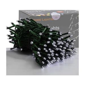 HOME LIGHTING 66ft Christmas Decorative Mini Lights, 200 LED Green Wire Fairy Starry String Lights Plug in, 8 Lighting Modes, for Indoor Outdoor Xmas Tree Wedding Party Decoration (White)