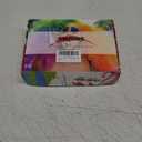 15 Inch Short Straight Brown Highlights Bob Wig with Bangs | Natural Heat Resistant Synthetic Hair for Women Daily Wear