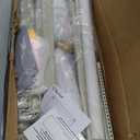 JWPEHOE Height Adjustable Bed Rail for Toddlers, Kids Safety Baby Bed Rail for Twin/Full/King/Queen Size Bed (3 Sides, 78 * 78 * 74 Inch) Grey