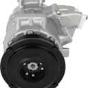cciyu AC Compressor for Car 2009-2013 for Toyota Highlander 2.7L,Air Conditioning Compressor with Clutch 6 Grooves 158368