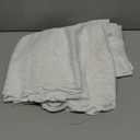 Kotile White Lace Curtains 63 Inch Length 2 Panels, Country Rustic Floral Design Sheer Lace Curtains for Bedroom, Rod Pocket Vintage Privacy Lace Window Panel Set, 42 x 63 Inch Each, White