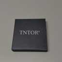 TNTOR Thin USB-C Portable Charger with Built in Cable, Slim Power Bank Credit Card Size Battery Pack Charger Portable for Wallet Compatible with iPhone 15 16 17 Series, Samsung and Android Phones