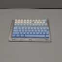 EPOMAKER 133-Key Double-Shot Side-Printed PBT Keycap Set for Mechanical Gaming Keyboard, Compatible with ANSI/ISO Layout, MX-Clone Switches Gateron/Kailh/Epomaker Switch (Sky Blue, Cherry Profile)