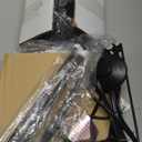 Modern Floor Lamp, Dimmable 3 Levels Brightness Paper Tall Lamp Standing Lamps with Lampshade, 55'' Minimalist Floor Lamps for Office, Kids Room, Reading, Home Decor (White)