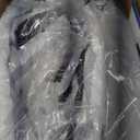 Bedsure Full Comforter Set 7 Pieces, Frost Grey Striped Bedding Set for All Seasons, Reversible, Cationic Dyeing Bed in a Bag with Comforter, Sheets, Pillowcases & Shams