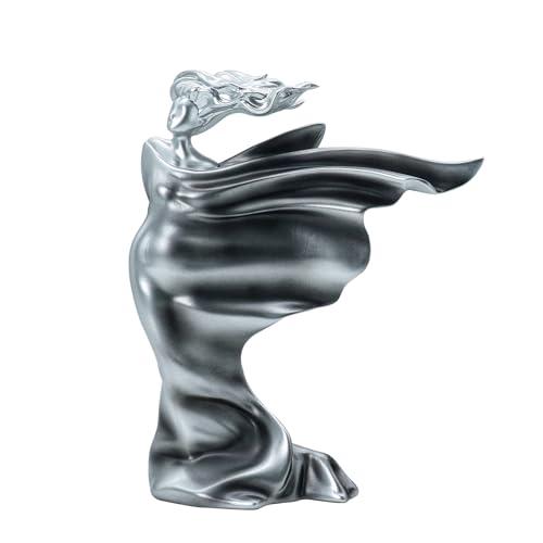 ThriBartLive Resin Venus Sculpture Decor –Classical Lady with Flowing Gown Design, Modern Art Home Accent for Living Room, Office, and Gift Giving