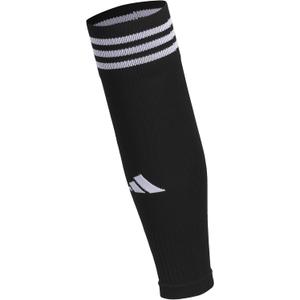 Adidas Copa Soccer (2-Pack) – Pre-Cut Sock Sleeves for Men, Women & Kids, Fits Over Shin Guards, Black/ White, One Size